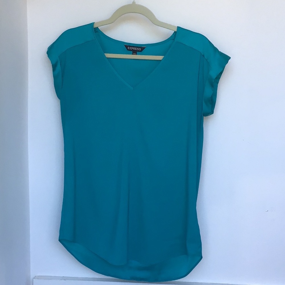 Express Satin Short Sleeve Shirt
